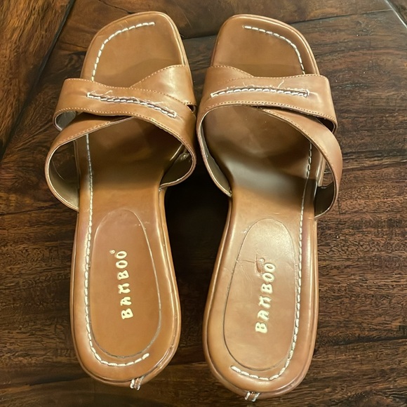 🤎Bamboo Brown Slide Sandals - Picture 12 of 16